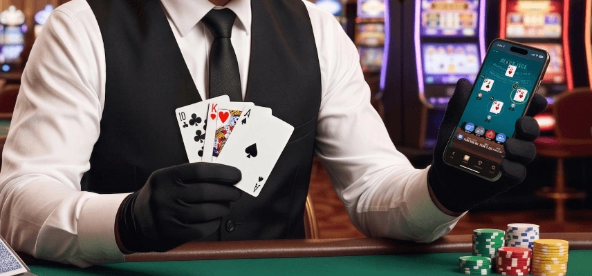 how to play live blackjack online
