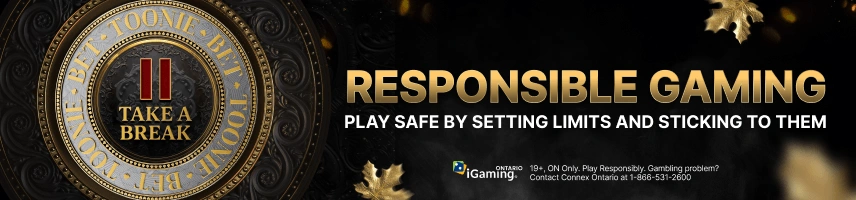 ToonieBet is committed to responsible gaming. Please play safe and reach out if you or someone you know may have a problem.